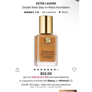 5C2 Sepia ESTÉE LAUDER Double Wear Stay-in-Place Foundation